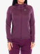 Moteriškas džemperis su užtrauktuku Montura Dolomiti Hooded Maglia - wine red