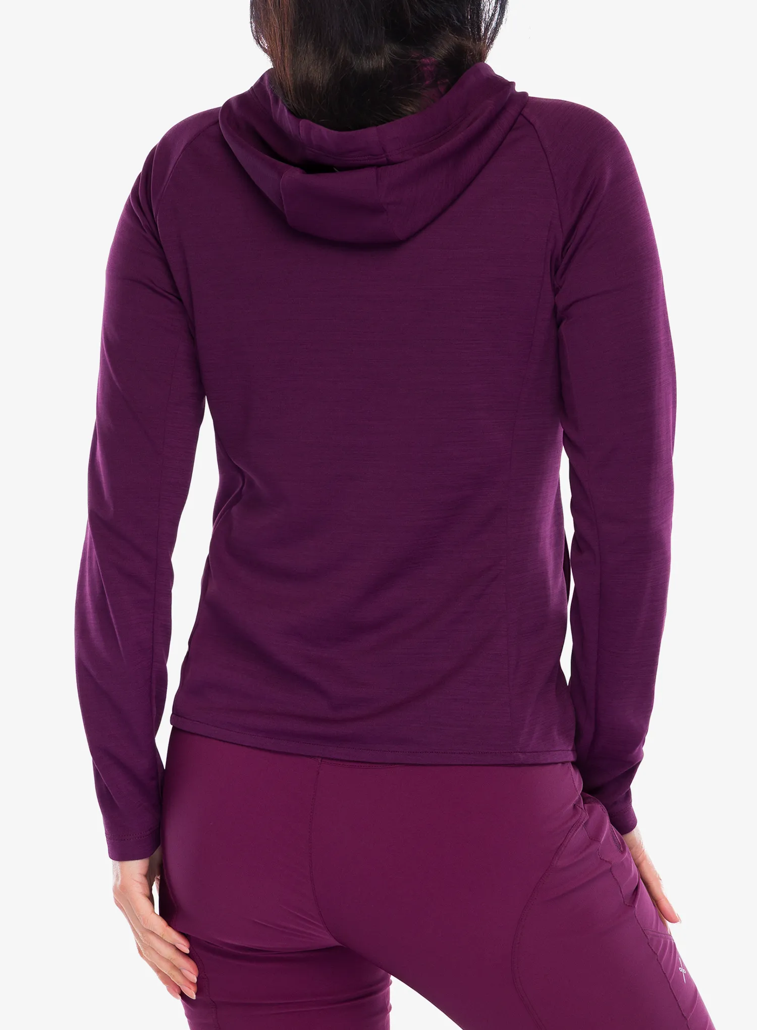 Moteriškas džemperis su užtrauktuku Montura Timeless Maglia - wine red