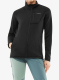 Moteriškas džemperis su užtrauktuku Viking Midlayer Admont Full Zip - black