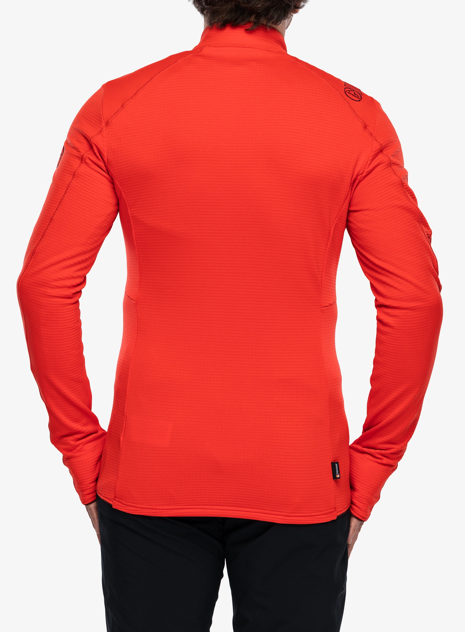 Džemperis su užtrauktuku La Sportiva Chill Thermal Jacket - mountain red
