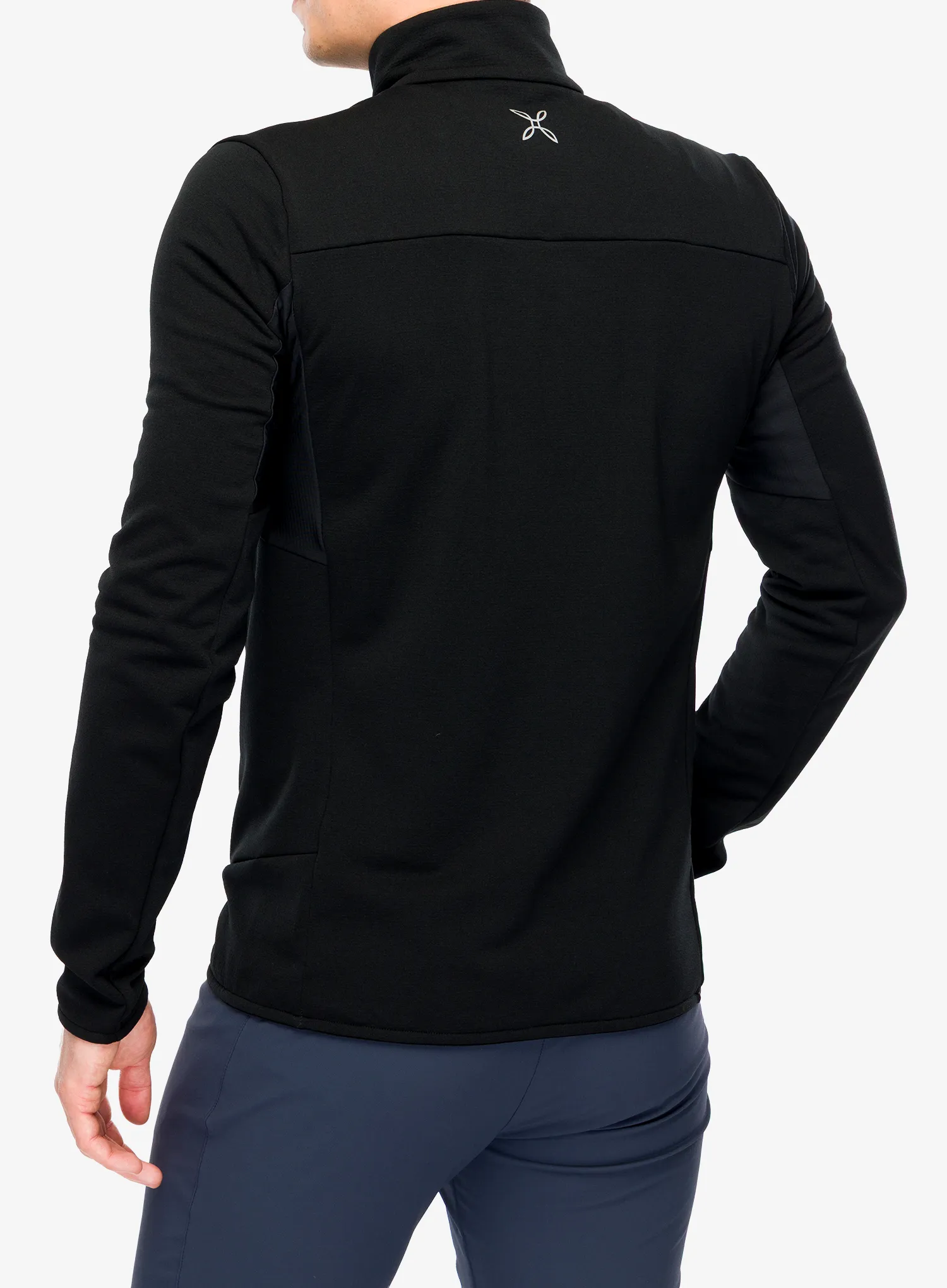 Džemperis su užtrauktuku Montura Stretch 2 Maglia - black