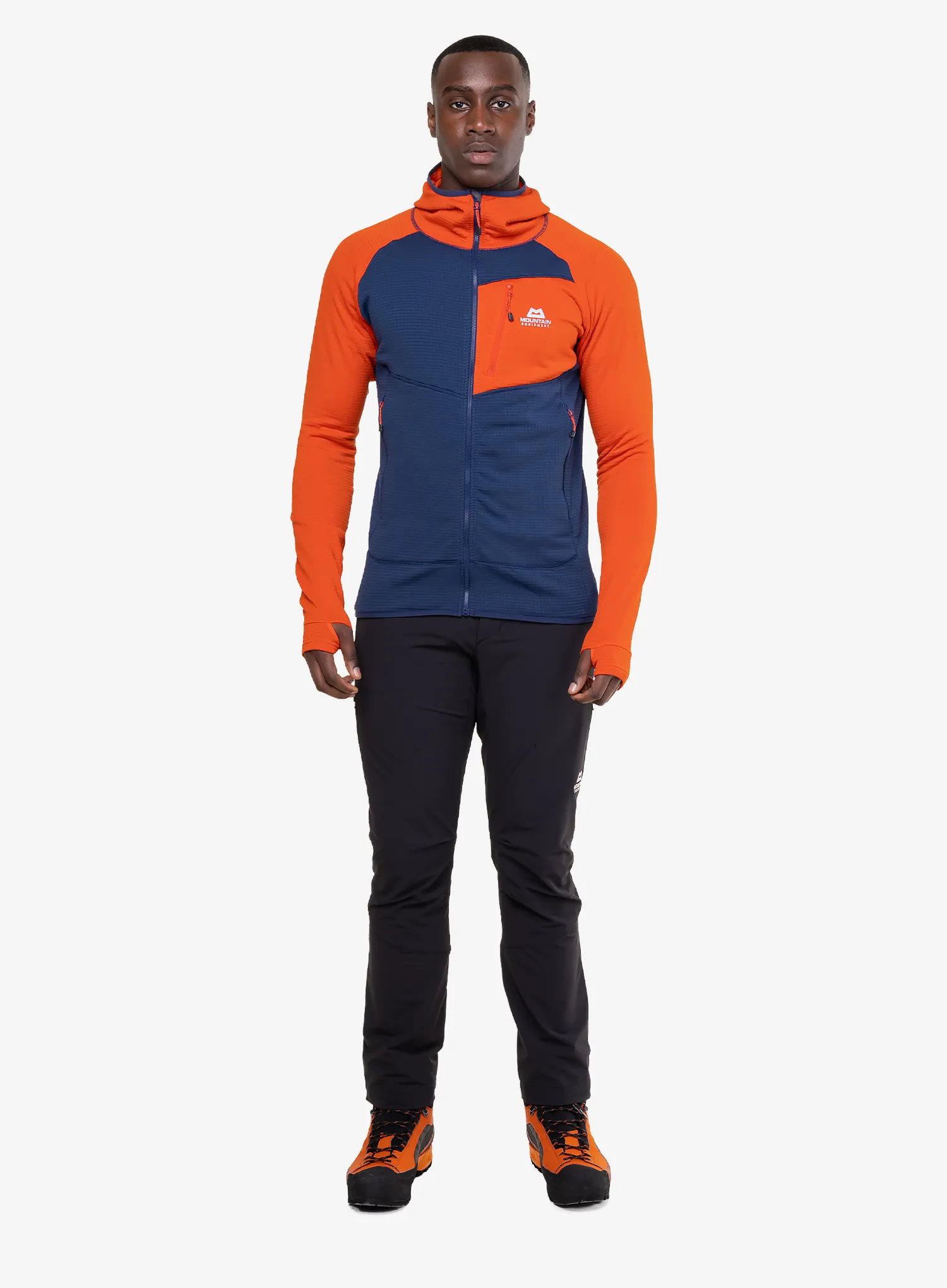 Džemperis su užtrauktuku Mountain Equipment Eclipse Hooded Jacket - medieval/cardinal