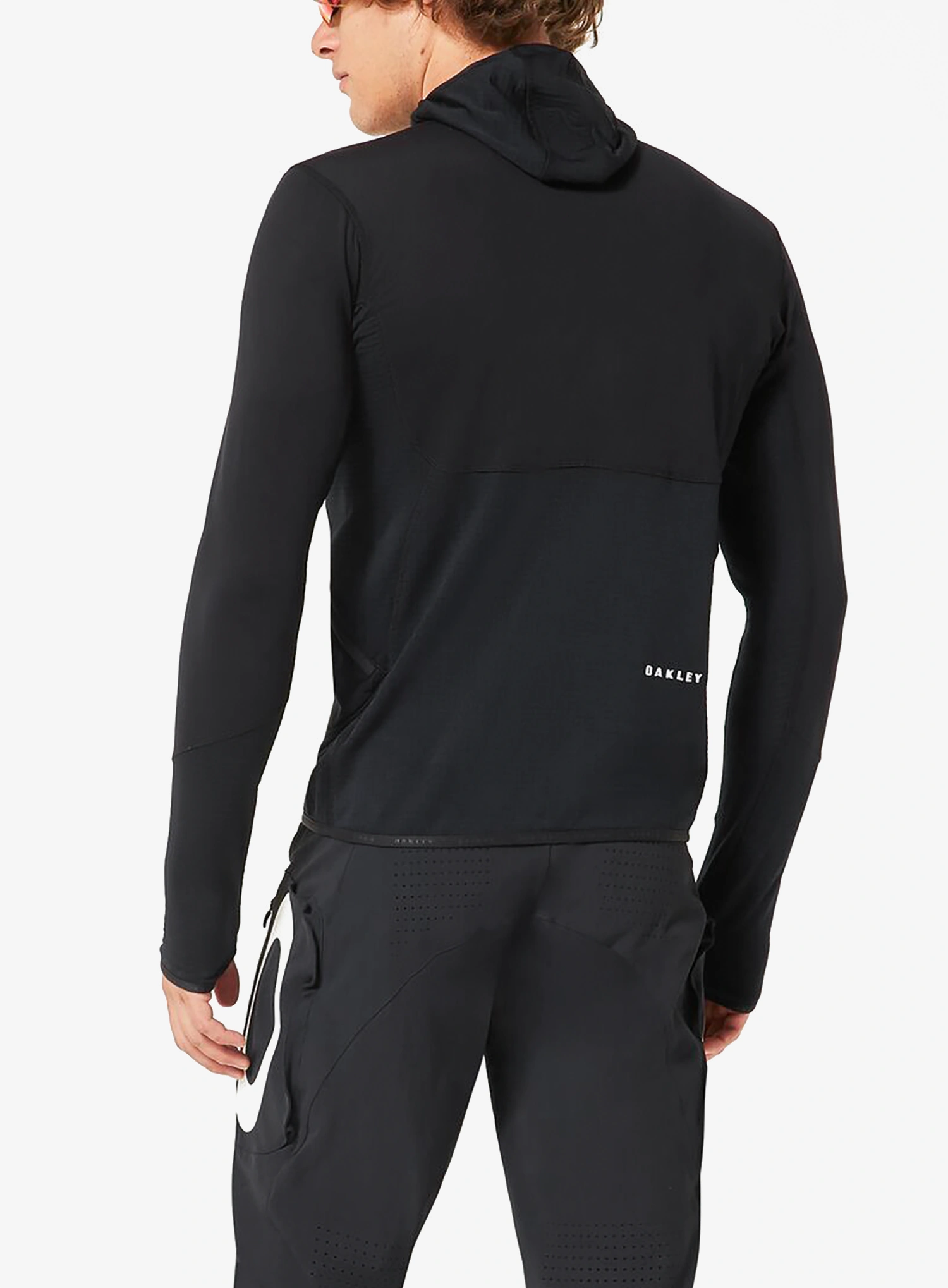 Džemperis su užtrauktuku Oakley Canopy Full Zip Hoodie - blackout