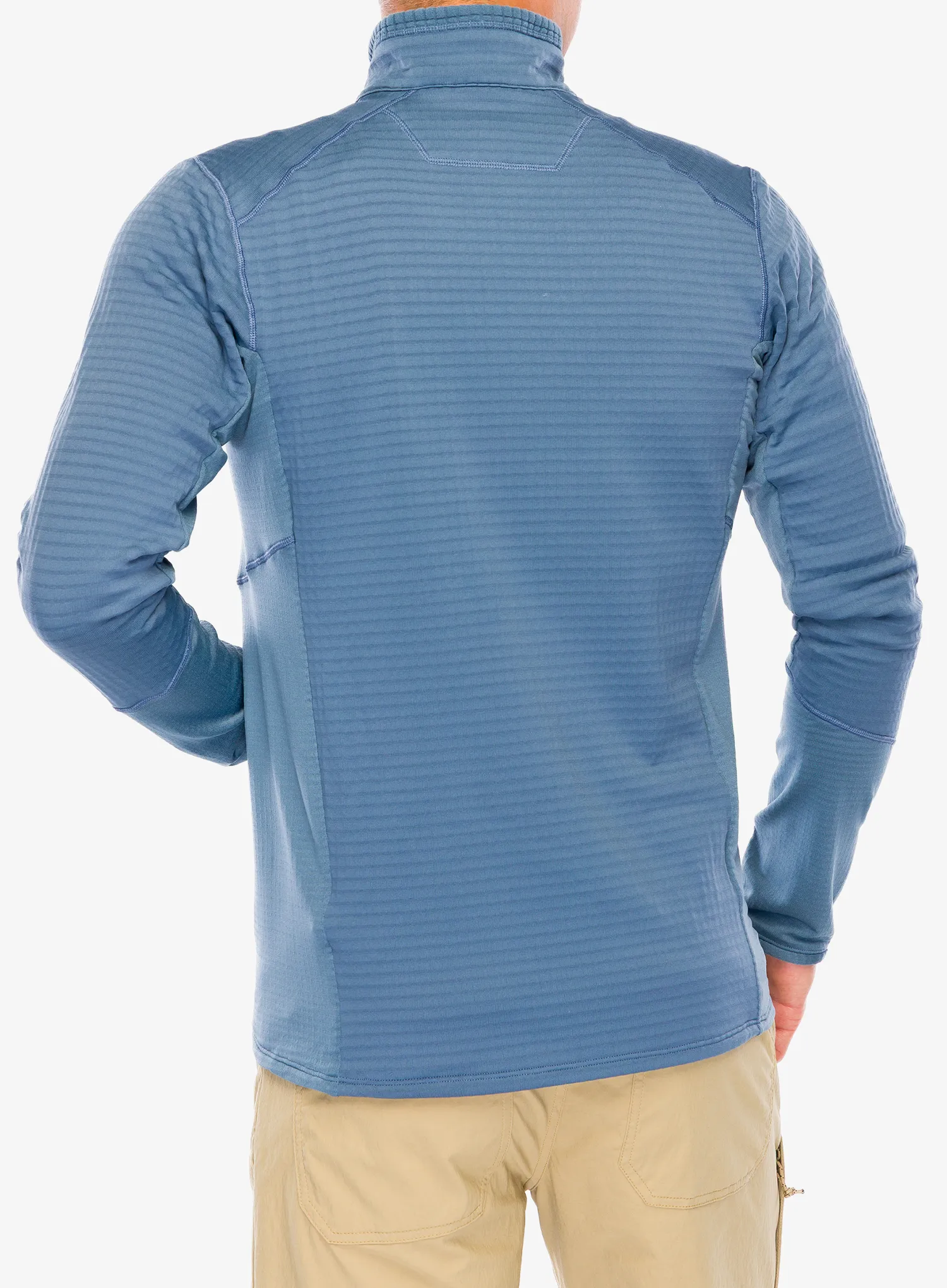 Džemperis su užtrauktuku Patagonia R1 Hybrid Jacket - utility blue