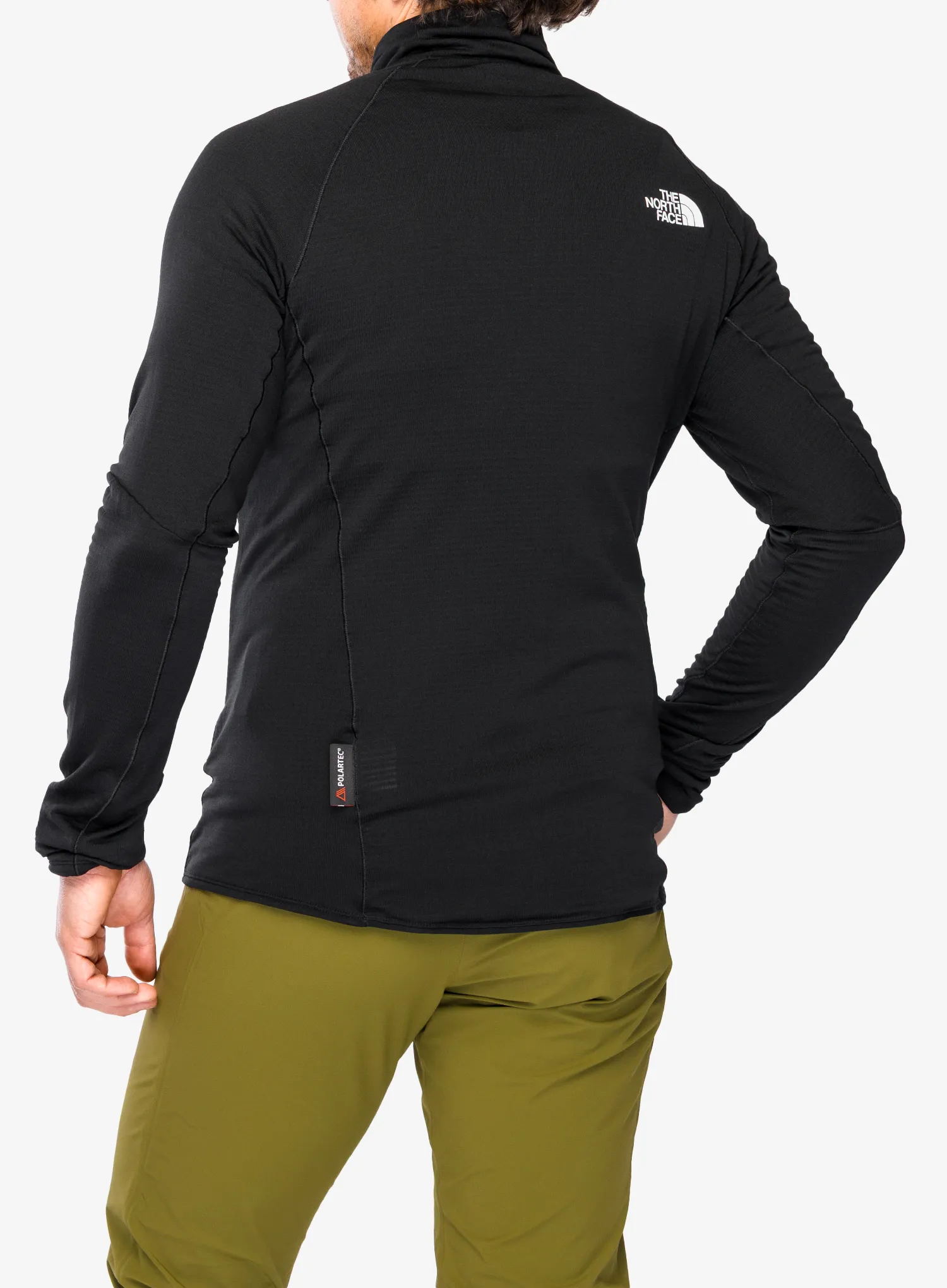 Džemperis su užtrauktuku The North Face Bolt Polartec Jacket - tnf black