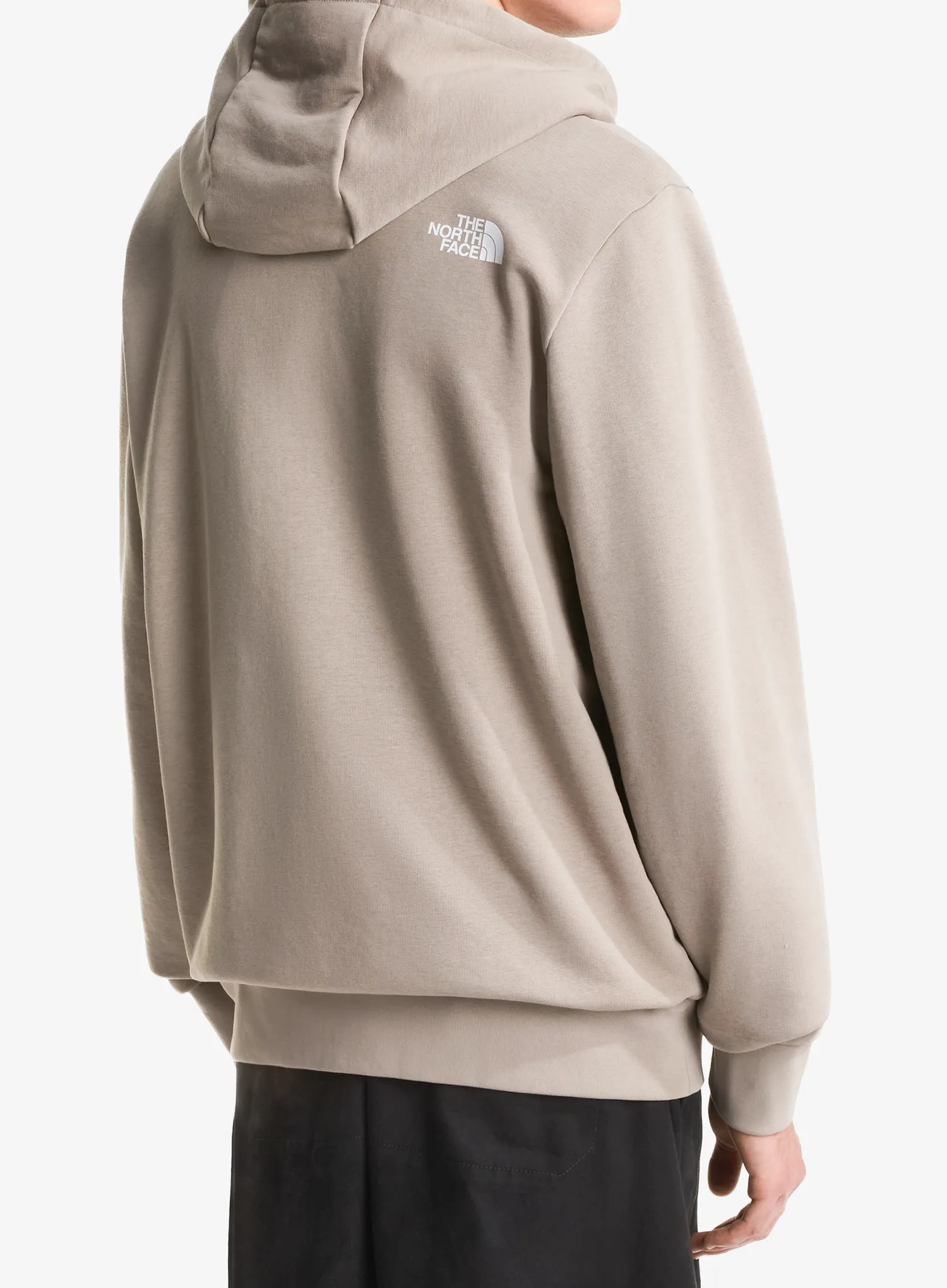 Džemperis su užtrauktuku The North Face Simple Dome Light Regular Full Zip Hoodie - stone slab
