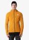 Džemperis su užtrauktuku The North Face Summit Futurefleece FZ Hoodie - citrine yellow