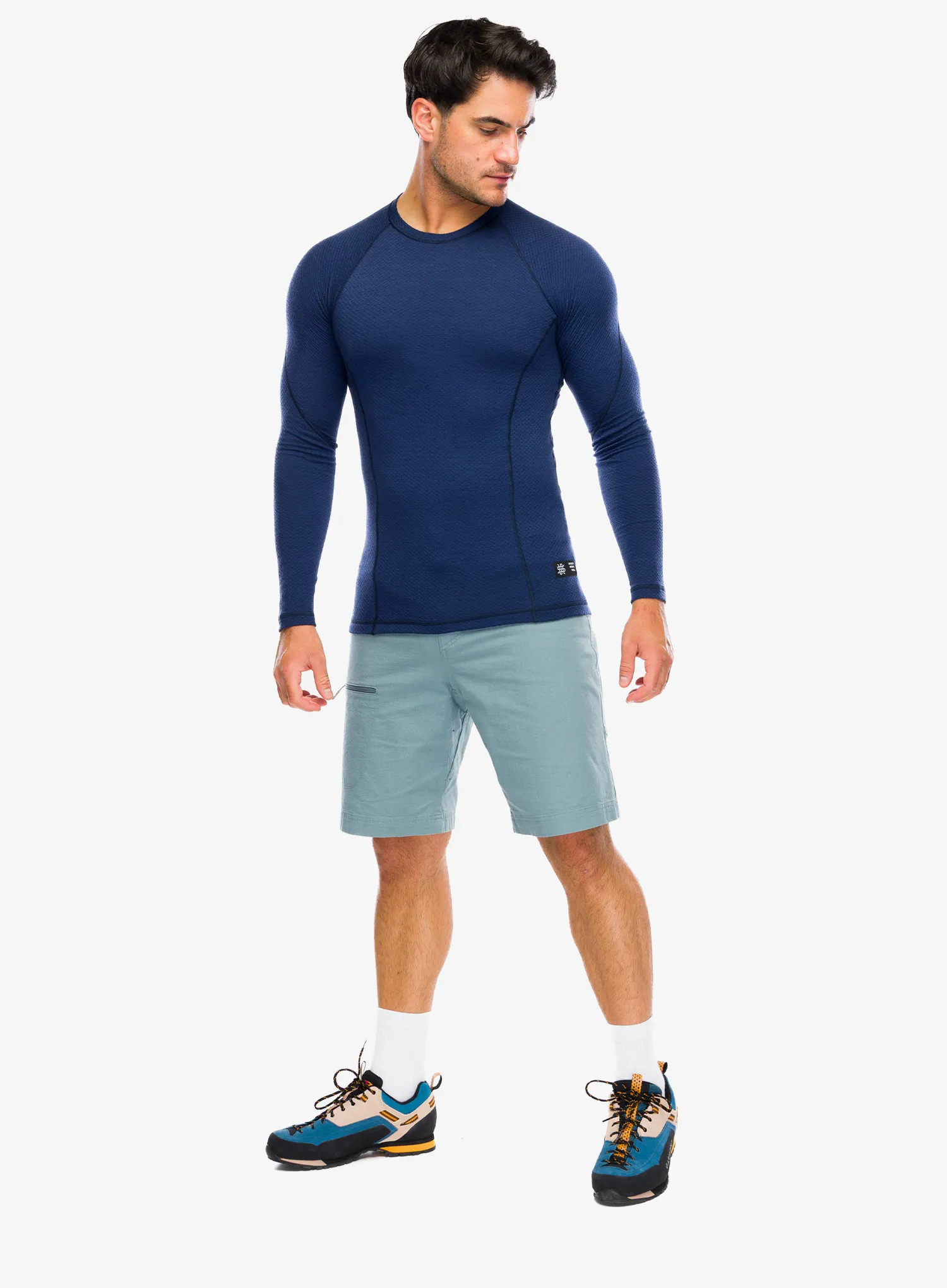 Džemperis Sensor Merino DF Tee L/S - deep blue