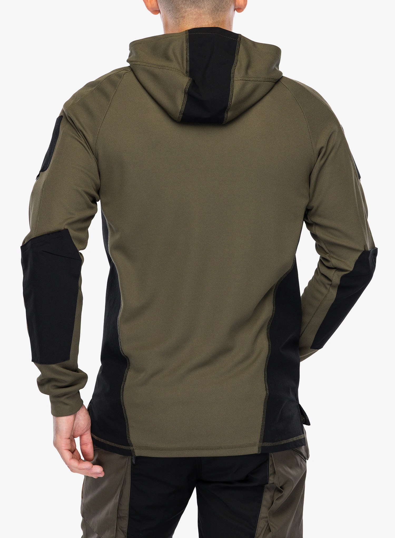 Taktinis džemperis Helikon-Tex Range Hoodie - olive green/black