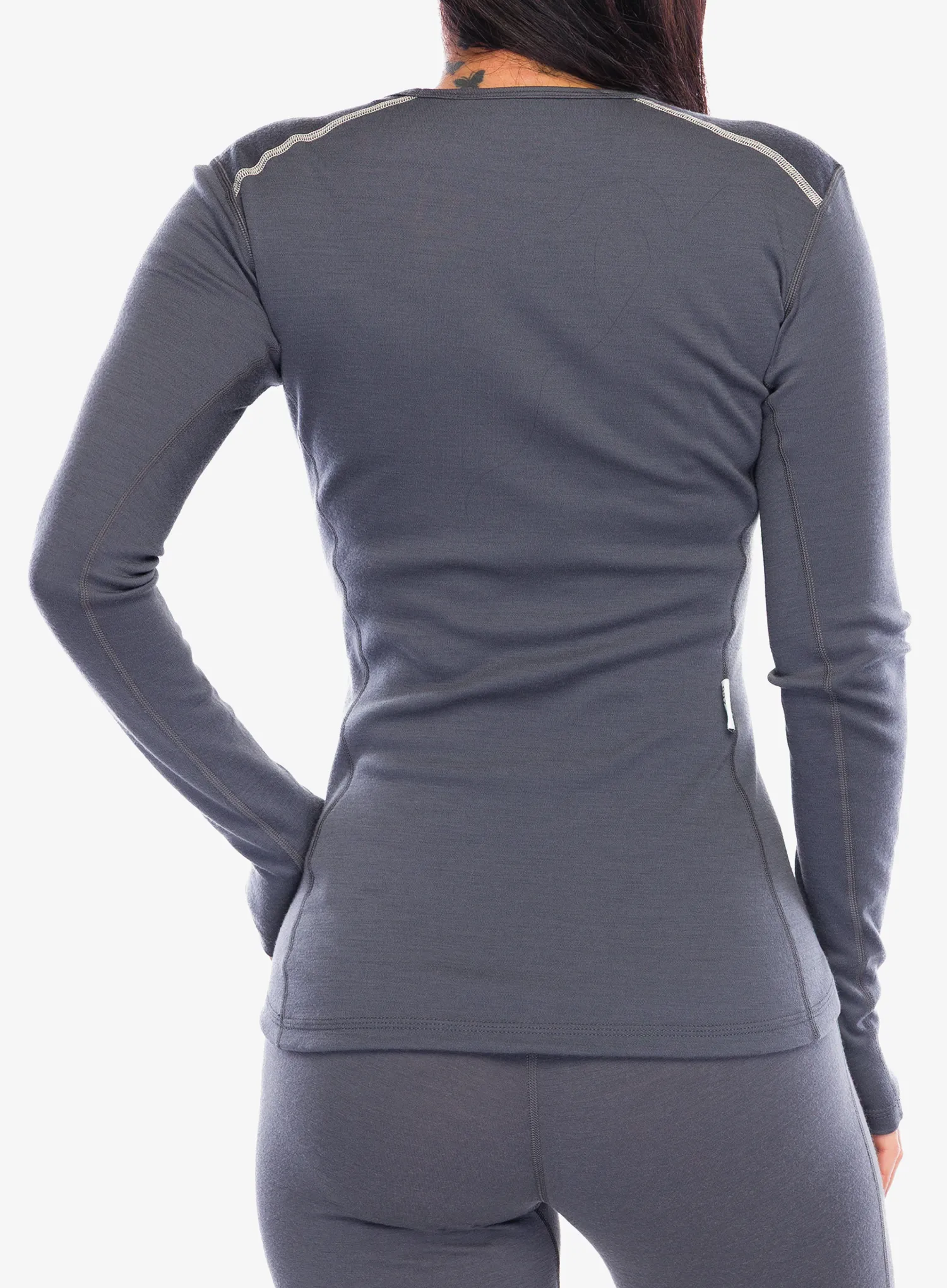 Termo džemperis moteriškas adidas TERREX Xperior Merino 260 Baselayer LS - grey five