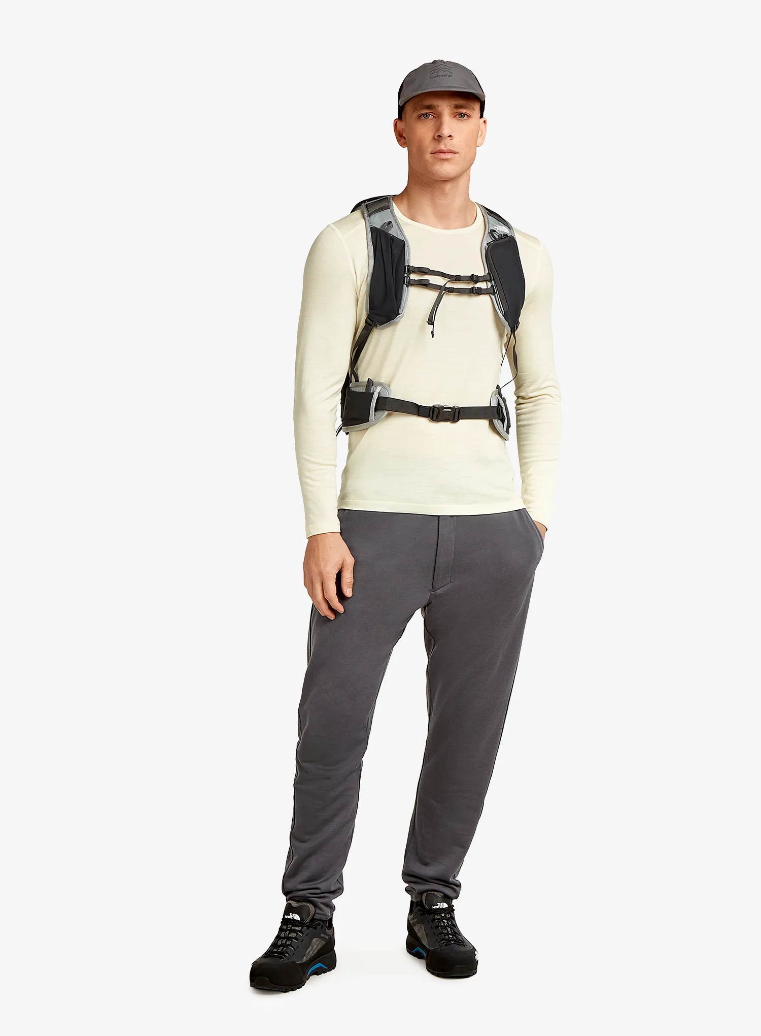 Termo džemperis Icebreaker 200 Oasis LS Crewe - undyed
