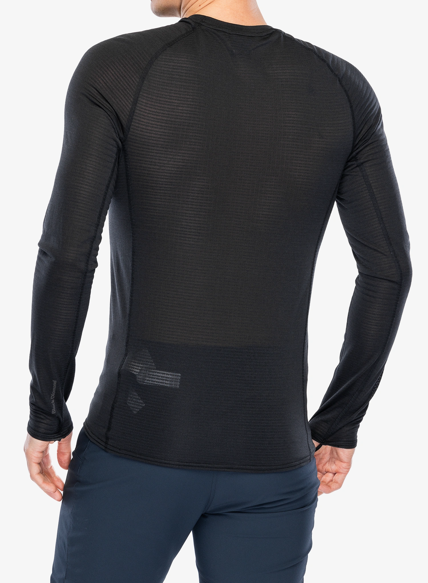 Termoaktyvus džemperis Black Diamond Coefficient LT Crew - black