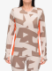Moteriškas termoaktyvus džemperis adidas TERREX Multi Synthetic Base Layer LS - wonder taupe