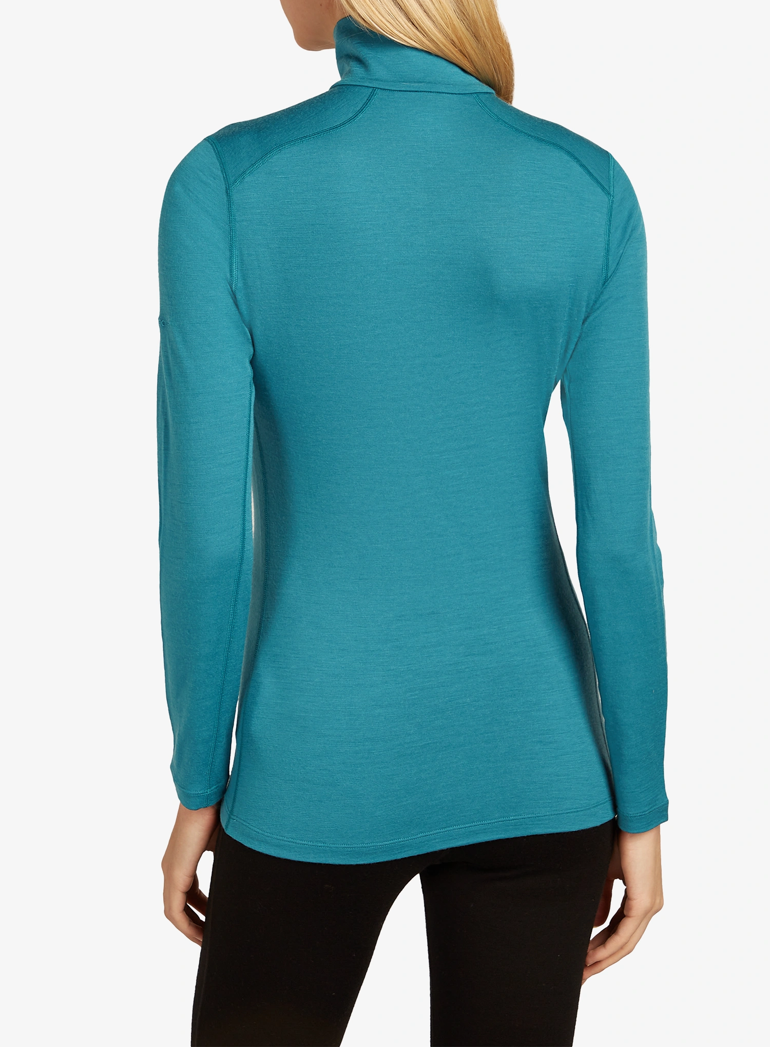 Moteriškas termoaktyvus džemperis Icebreaker 200 Oasis L/S Half Zip - topaz