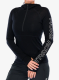 Moteriškas termoaktyvus džemperis Mons Royale Bella Tech Hood - black