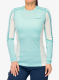 Moteriškas termoaktyvus džemperis Norrona Falketind EqualiserUll Long Sleeve - aqua haze/whisper white