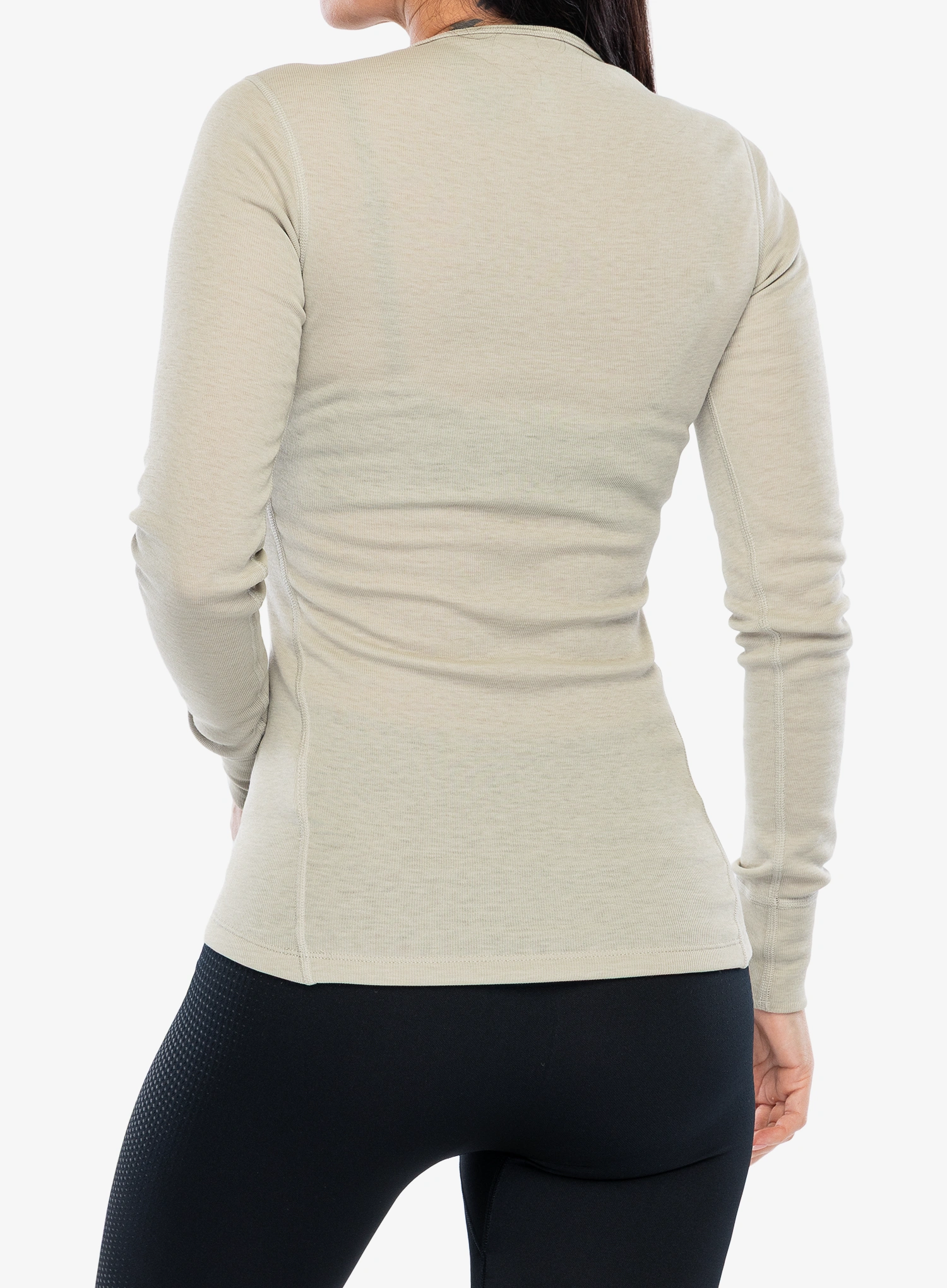 Moteriškas termoaktyvus džemperis Odlo Active Warm Eco BL Top Crew Neck LS - agate gray