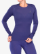 Moteriškas termoaktyvus džemperis Odlo Active Warm Eco BL Top Crew Neck LS - skipper blue