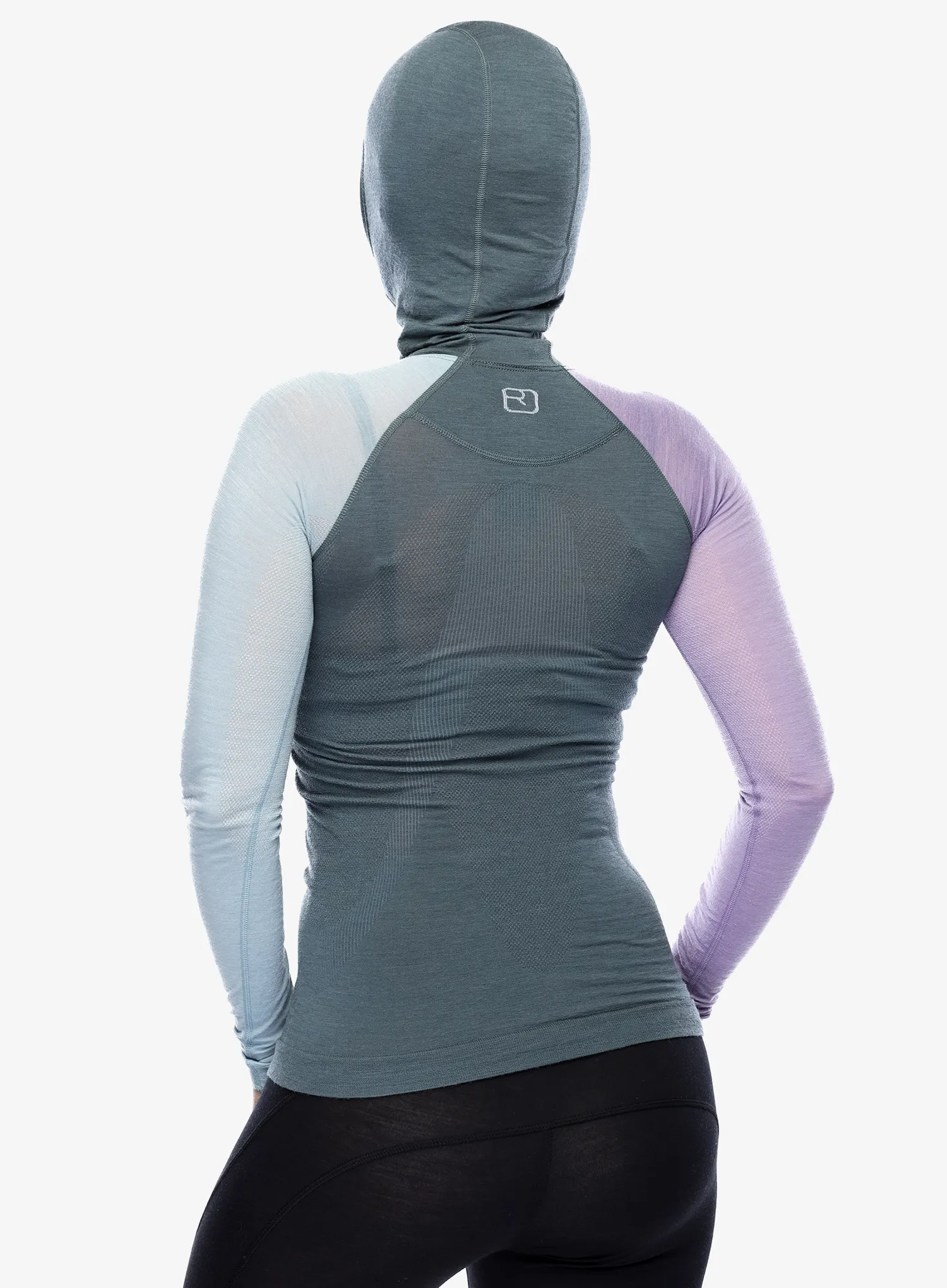 Moteriškas termoaktyvus džemperis Ortovox 120 Comp Light Hoody - dark arctic grey