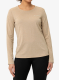Moteriškas termoaktyvus džemperis Vaude Essential LS T-Shirt - linen