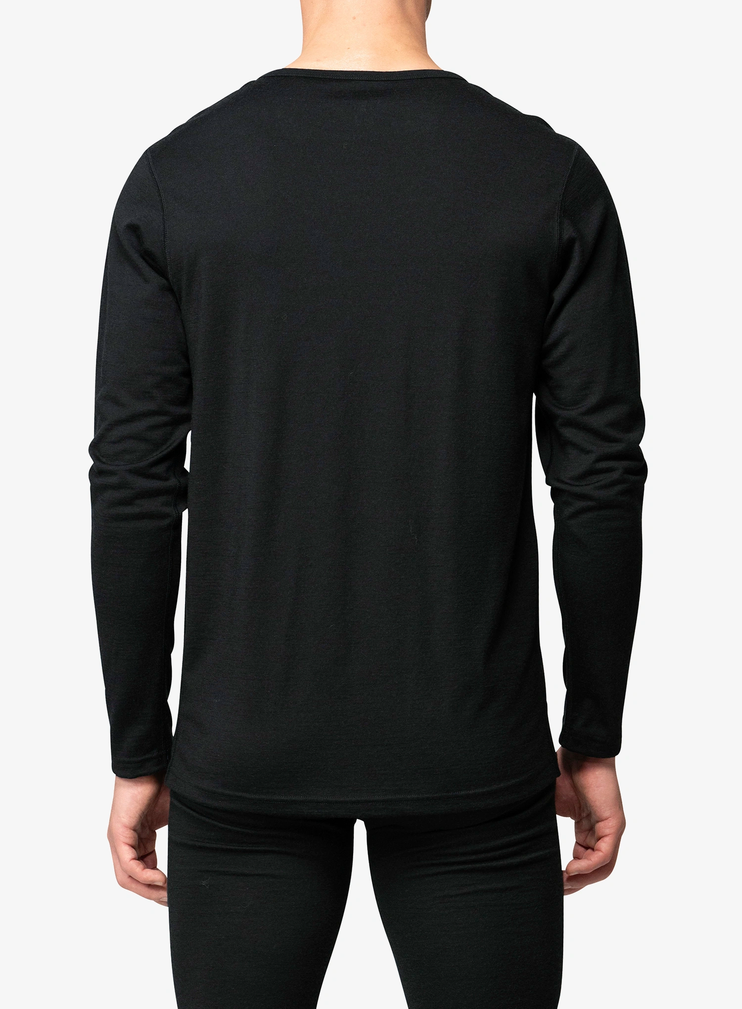 Termoaktyvus džemperis Devold Breeze Plus Merino 200 Shirt - black