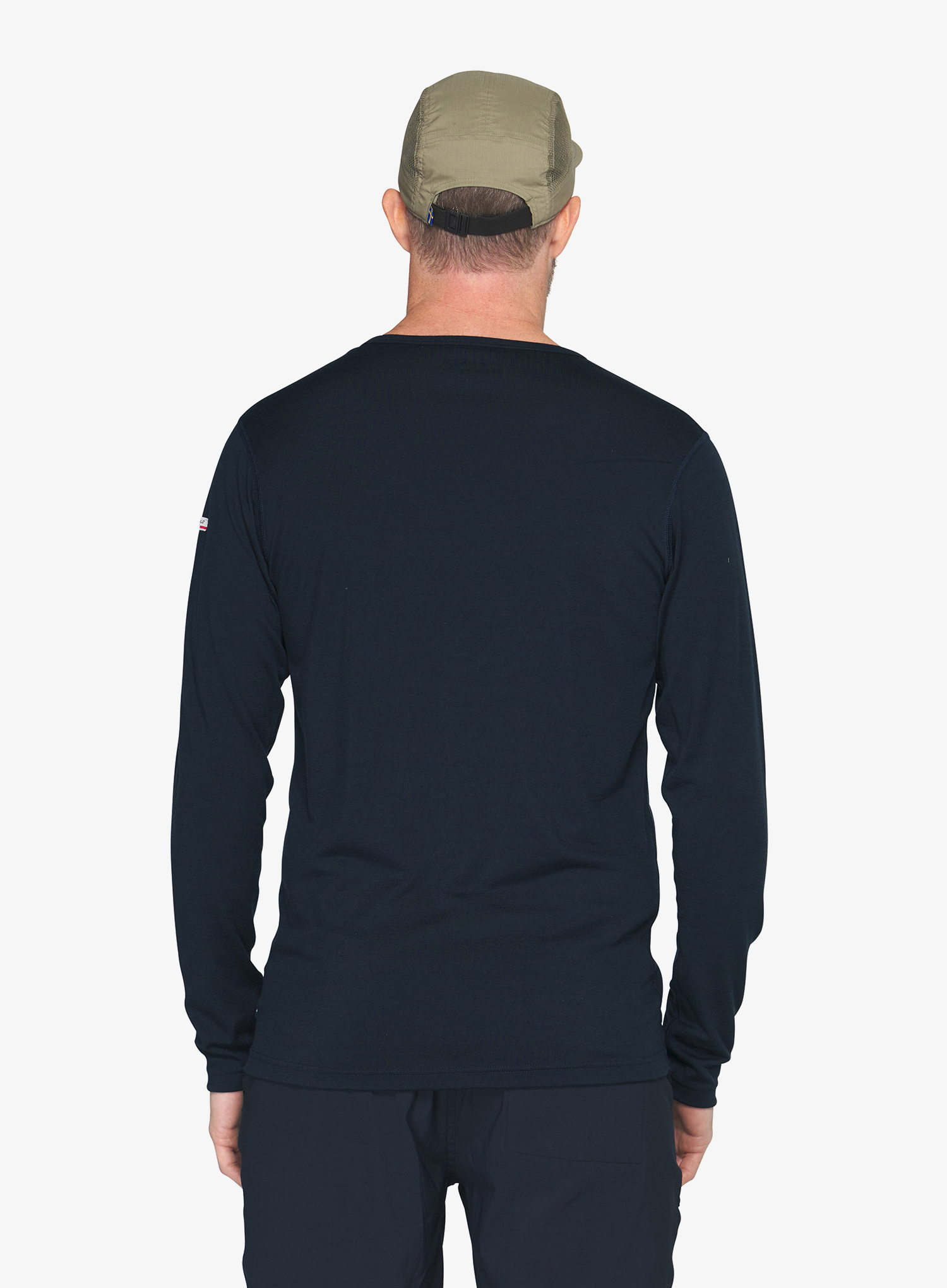 Termoaktyvus džemperis Devold Breeze Plus Merino 200 Shirt - ink