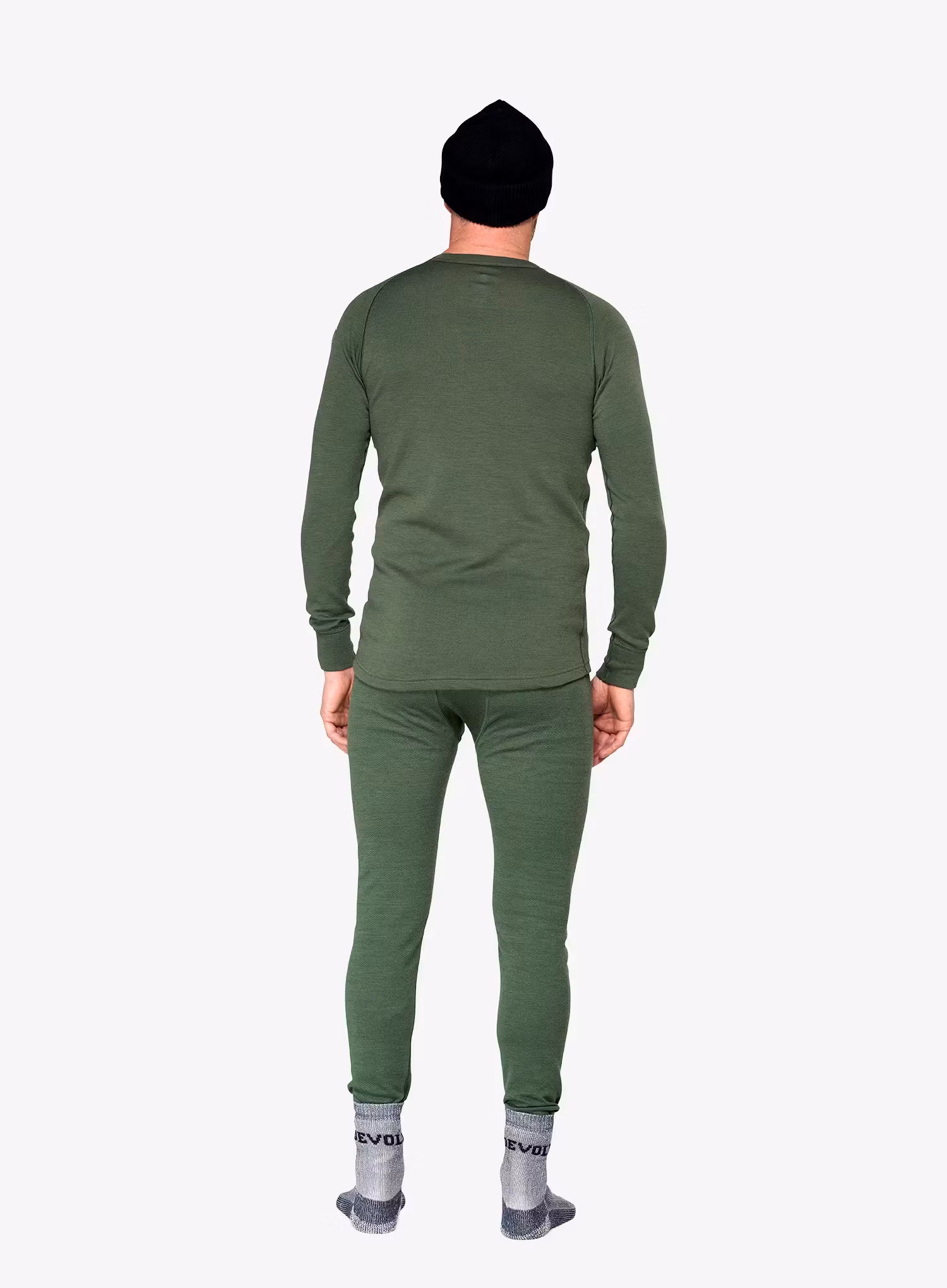 Termoaktyvus džemperis Devold Expedition Merino 235 Shirt - forest