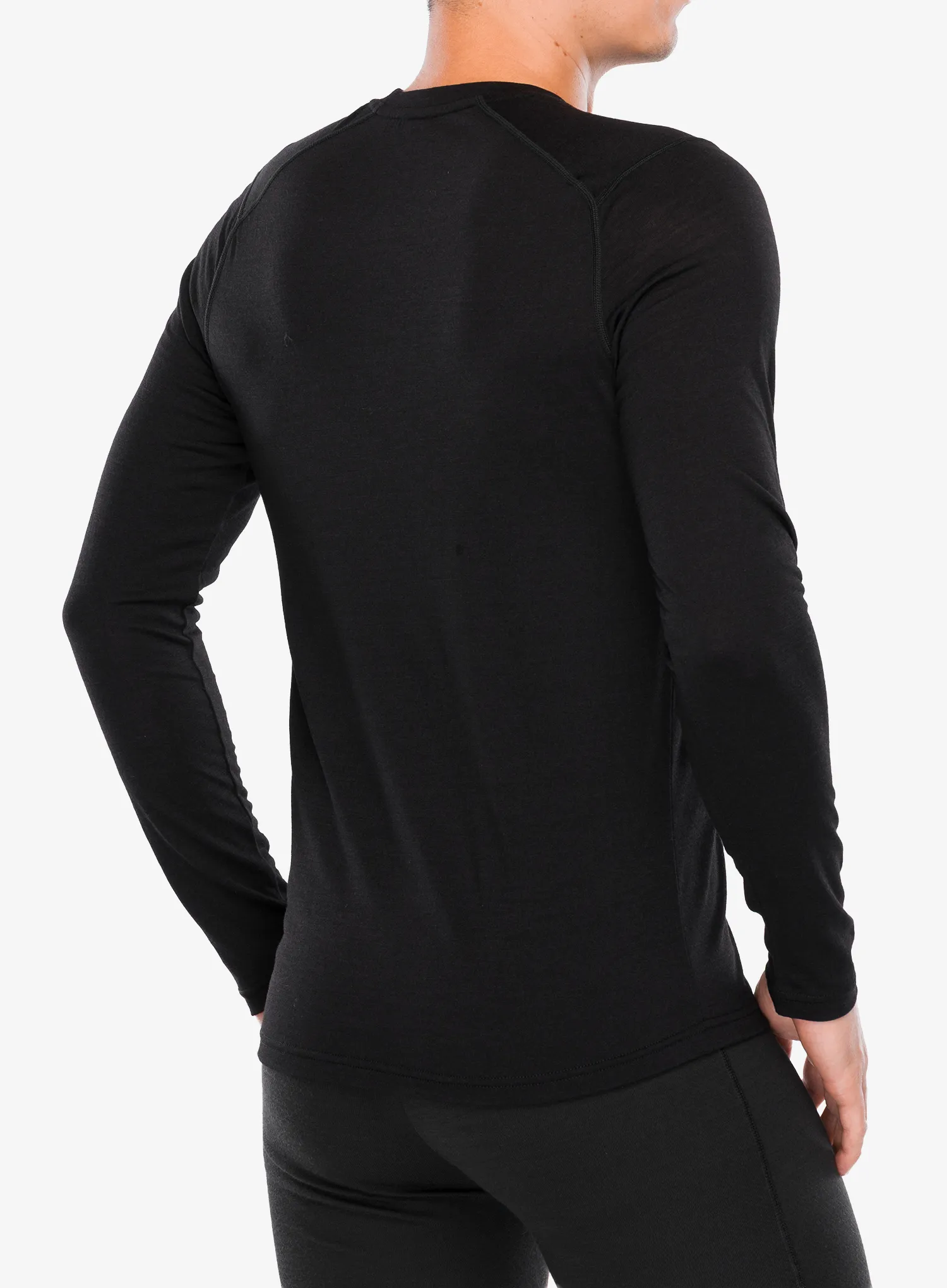 Termoaktyvus džemperis Helly Hansen Durawool Crew Ls - black