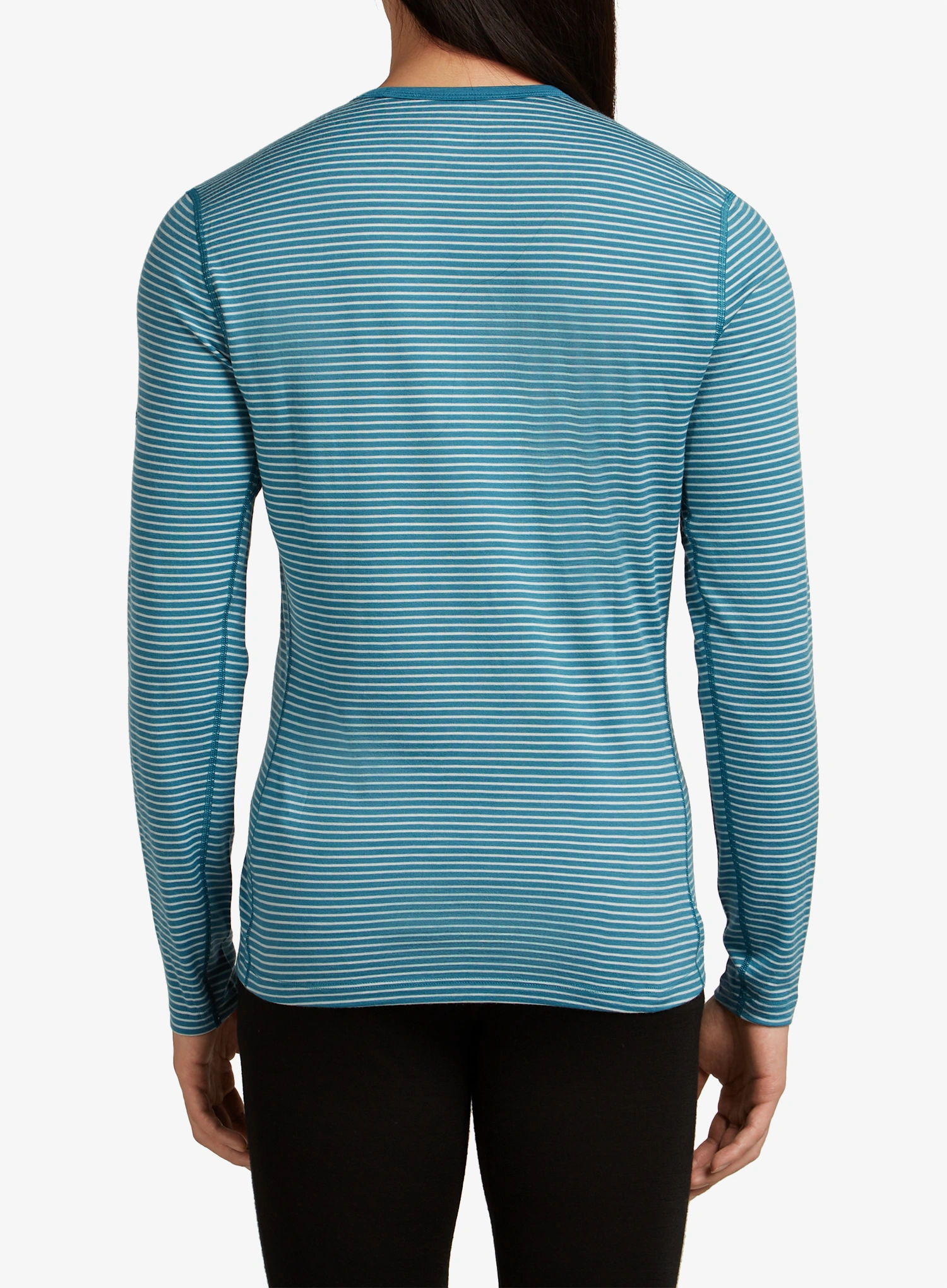 Termoaktyvus džemperis Icebreaker 200 Oasis L/S Crewe - topaz/undyed/s