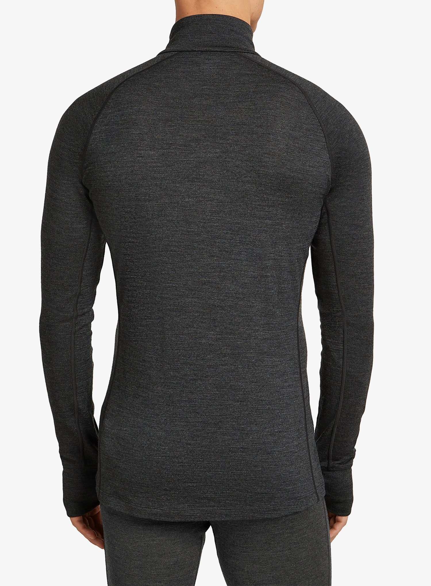 Termoaktyvus džemperis Icebreaker Merino 260 ZoneKnit LS Half Zip - jet hthr