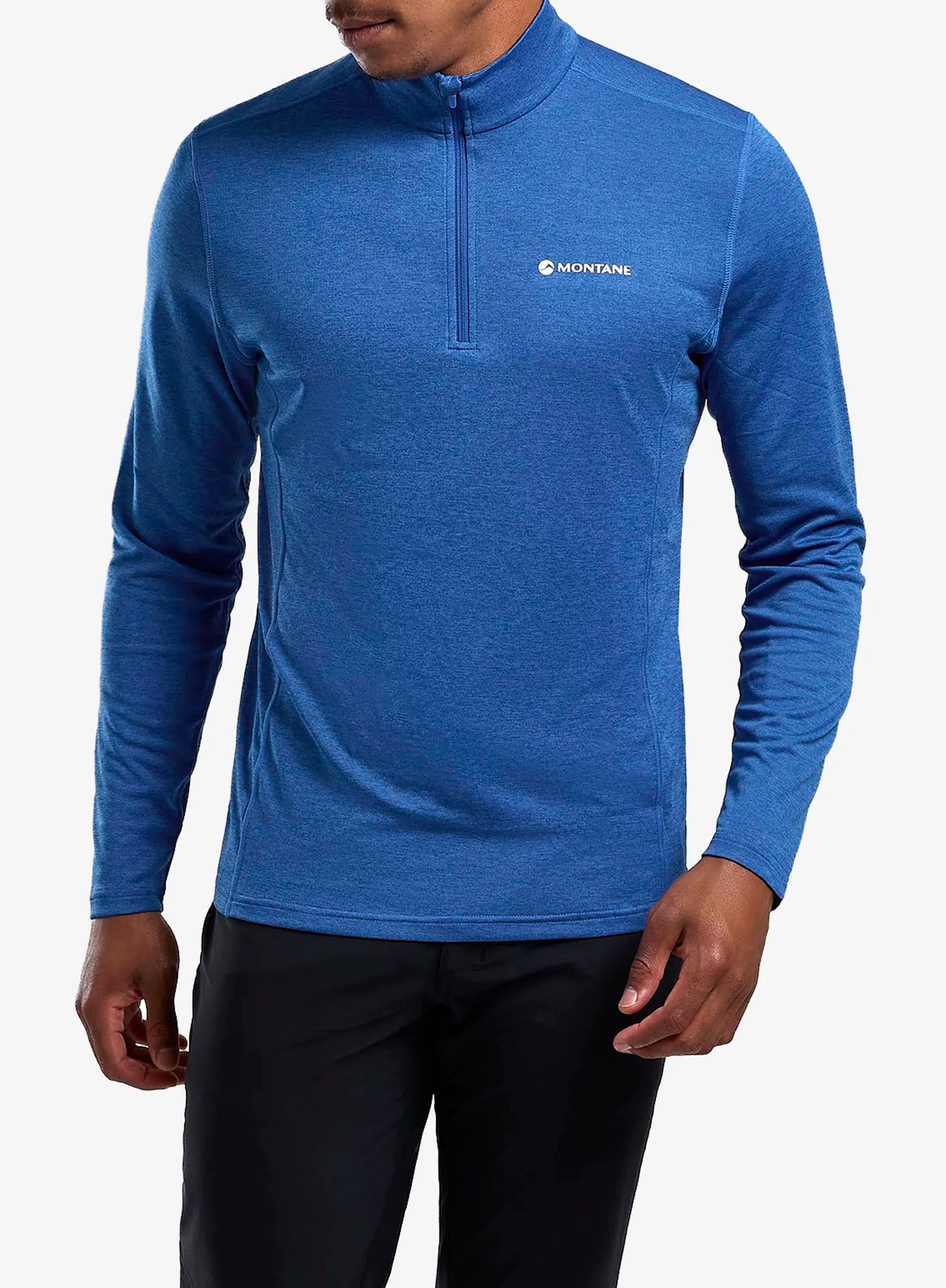 Termoaktyvus džemperis Montane Dart Zip Neck - neptune blue