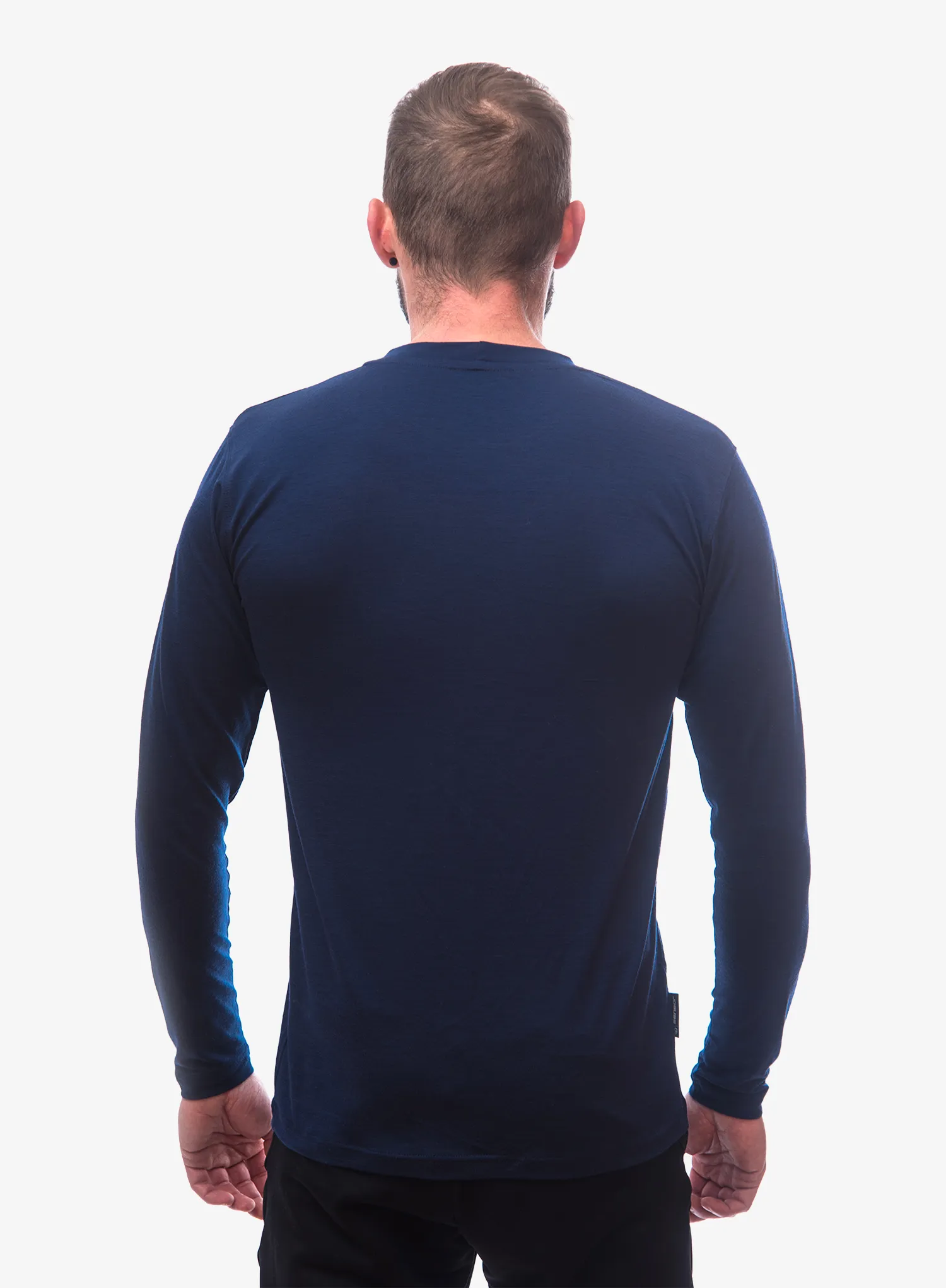 Termoaktyvus džemperis Sensor Merino Active PT Tee L/S - deep blue moun