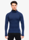 Termoaktyvus džemperis Sensor Merino DF Tee L/S Hooded - deep blue