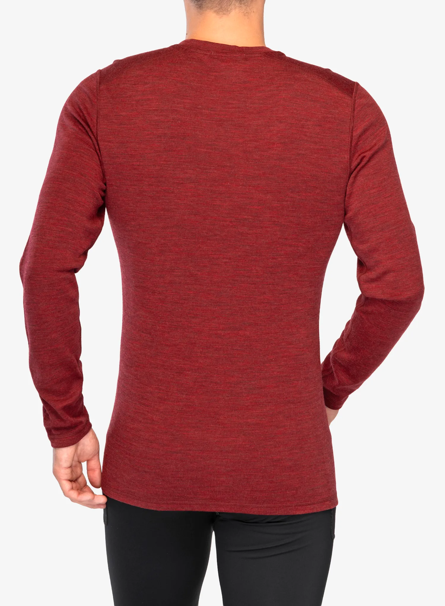 Termoaktyvus džemperis Smartwool Merino 250 Baselayer Crew - currant heather