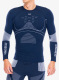 Termoaktyvus džemperis X-Bionic Energy Accumulator 4.0 Shirt Round Neck - marine/optical white