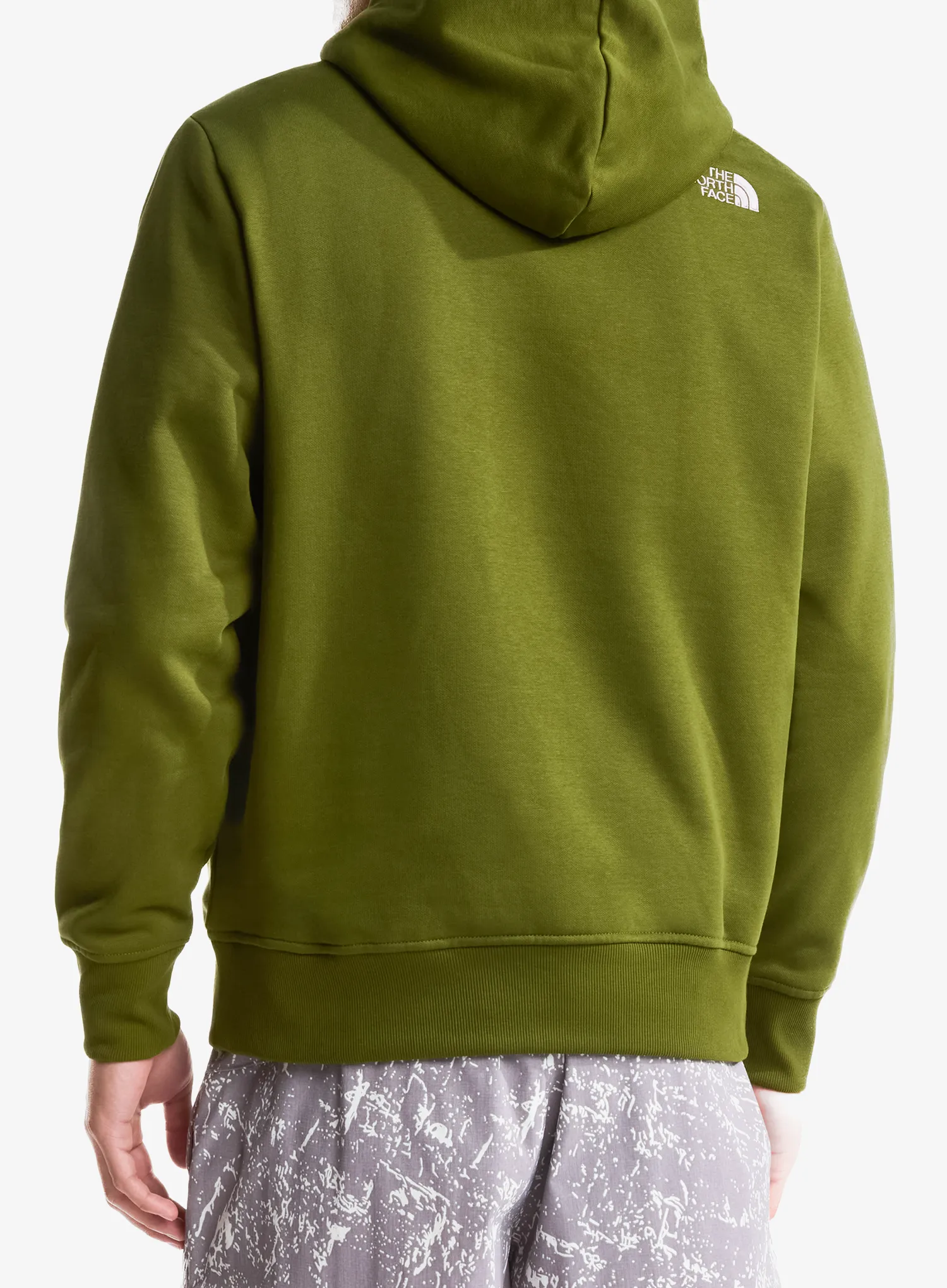 Džemperis The North Face Drew Peak Pullover Hoodie - woodland green/grey