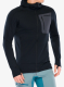 Džemperis Norrona Falketind Power Grid Hood - caviar black