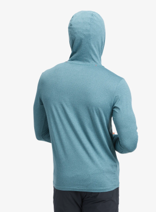 Džemperis su gobtuvu Black Diamond Circuit Hoody - creek blue