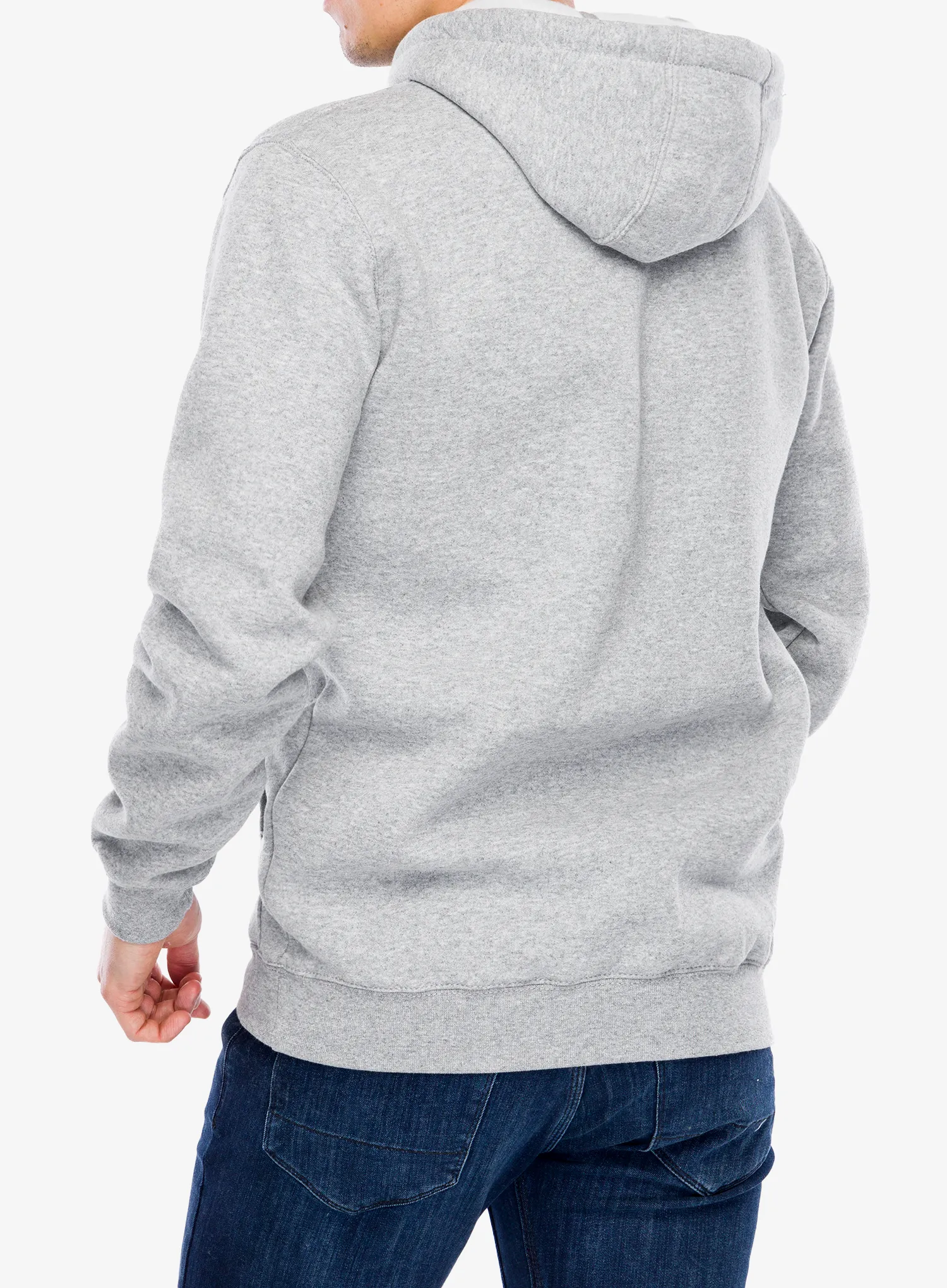 Džemperis su gobtuvu Carhartt Signature Logo Sweatshirt - heather grey