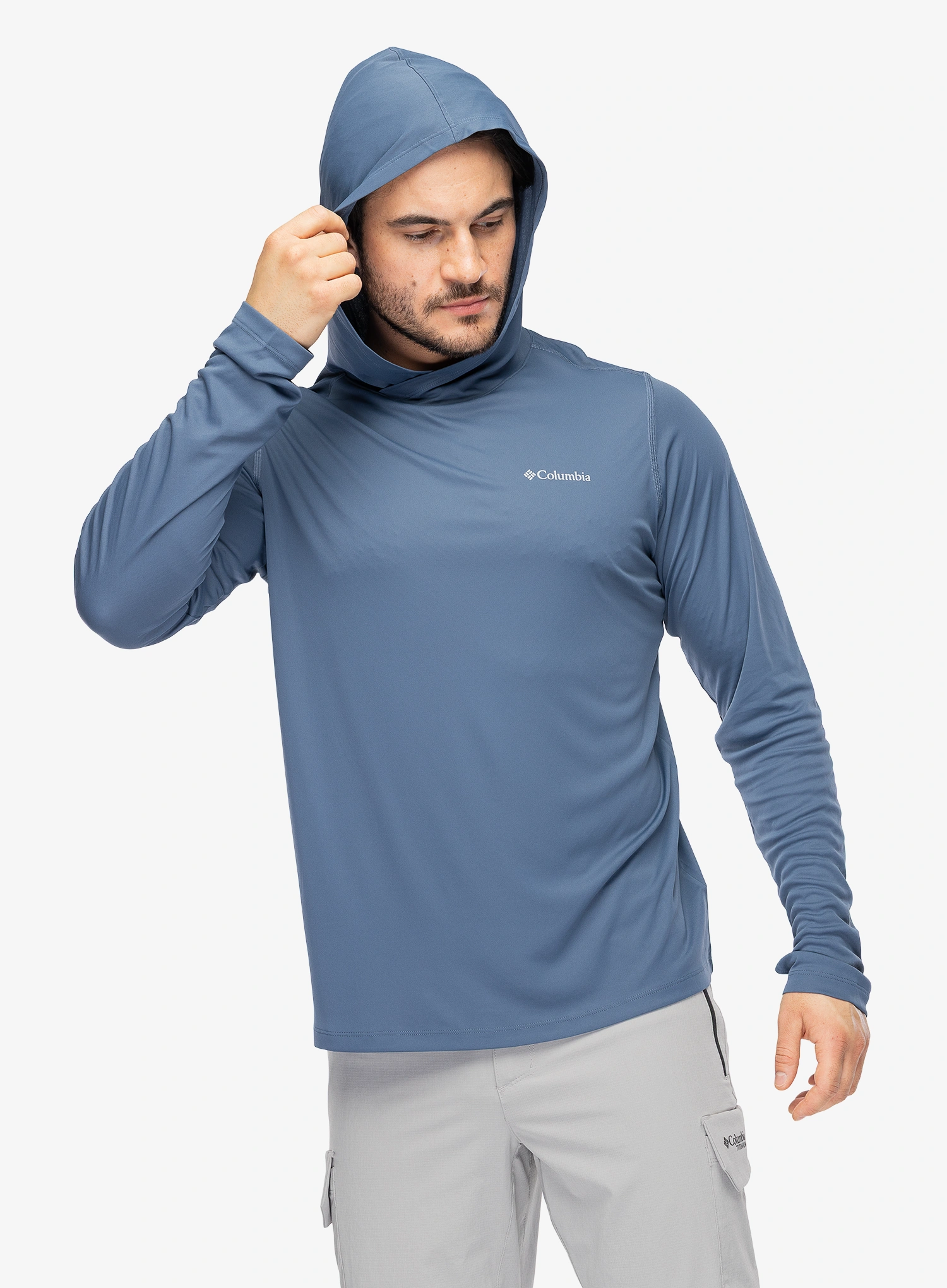 Džemperis su gobtuvu Columbia Zero Rules Lite Hoodie - dark mountain
