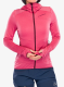 Džemperis su gobtuvu moteriškas La Sportiva Aequilibrium Thermal Hoody - rosebay/redwood