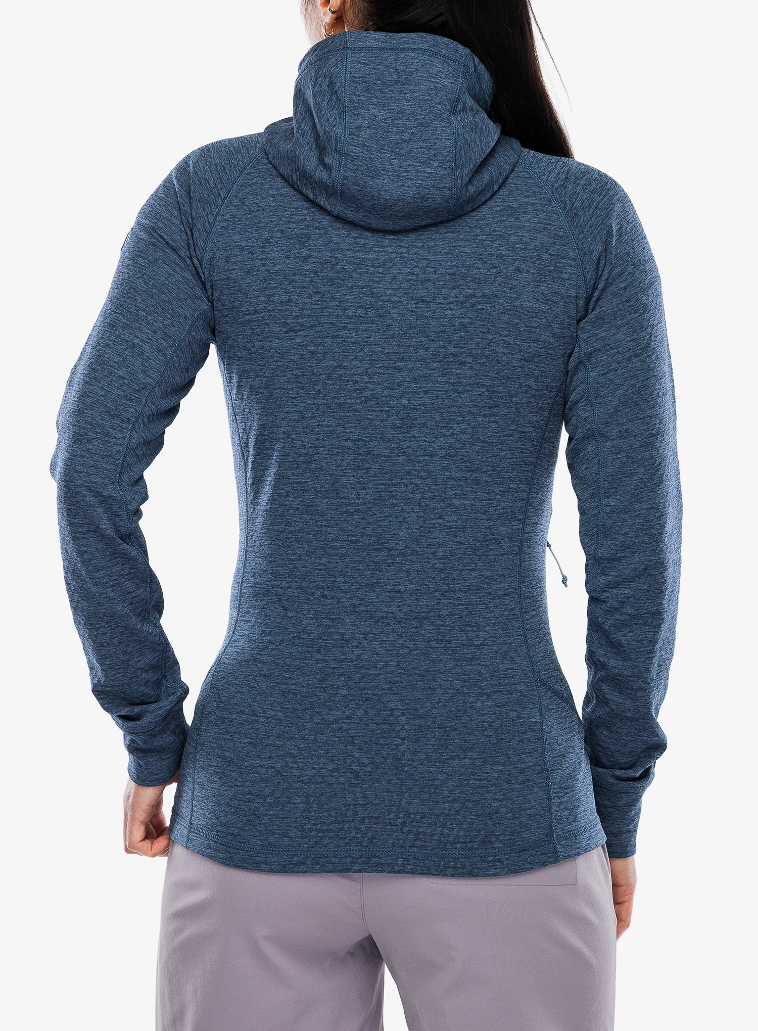 Džemperis su gobtuvu moteriškas Rab Nexus Hoody - tempest blue