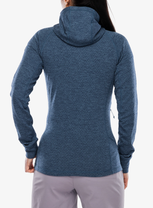 Džemperis su gobtuvu moteriškas Rab Nexus Hoody - tempest blue