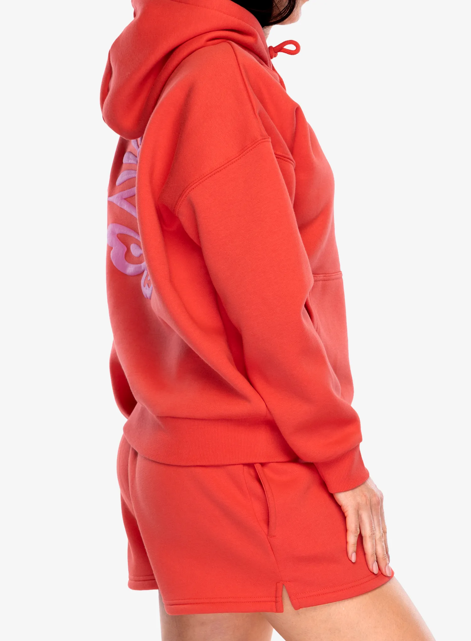 Džemperis su gobtuvu moteriškas Rip Curl Icons Of Surf Heritage Hood - hibiscus red