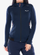 Džemperis su gobtuvu moteriškas Salewa Pedroc PL Hooded Jacket - navy blazer