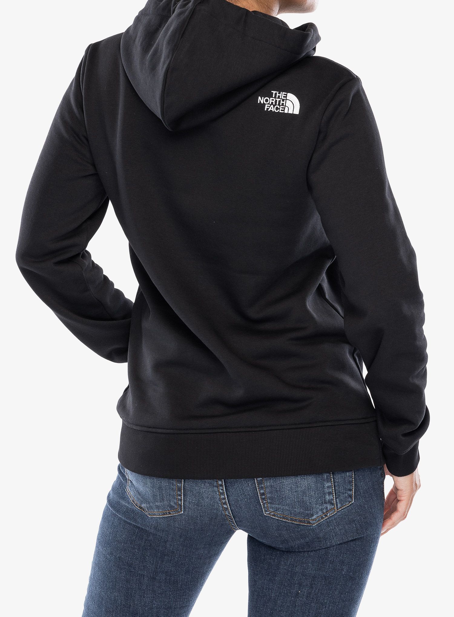 Džemperis su gobtuvu moteriškas The North Face Drew Peak Pullover Hoodie - tnf black