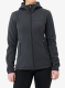 Džemperis su gobtuvu moteriškas Vaude Idris Fleece Hoody - phantom black