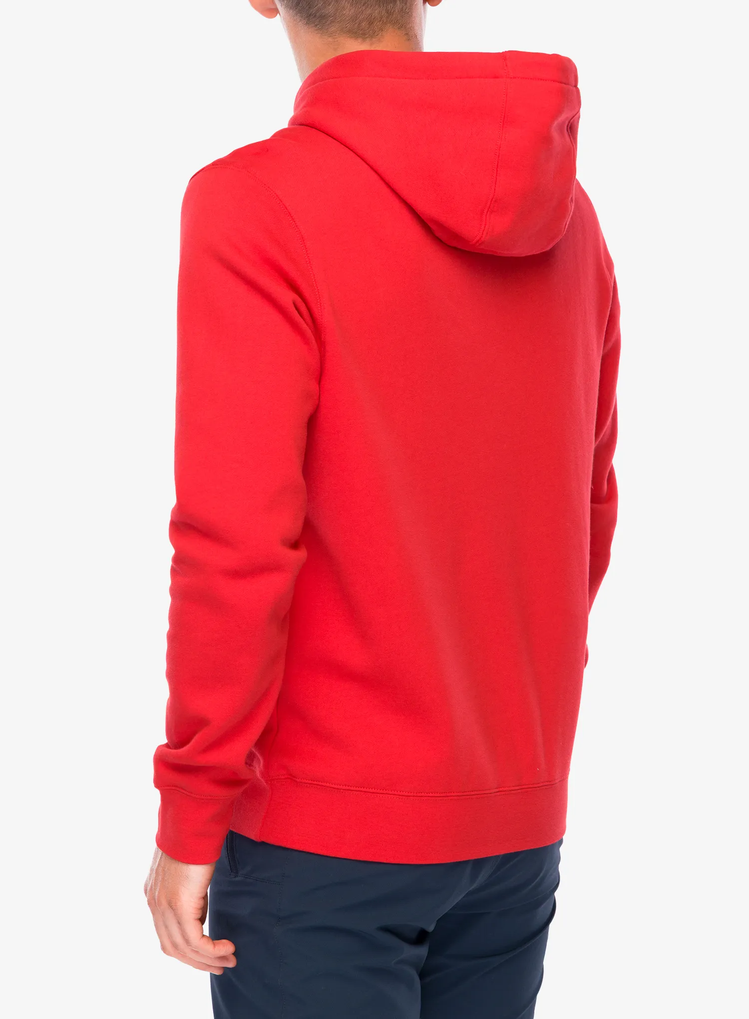 Džemperis su gobtuvu Fox Absolute Fleece Po - flame red