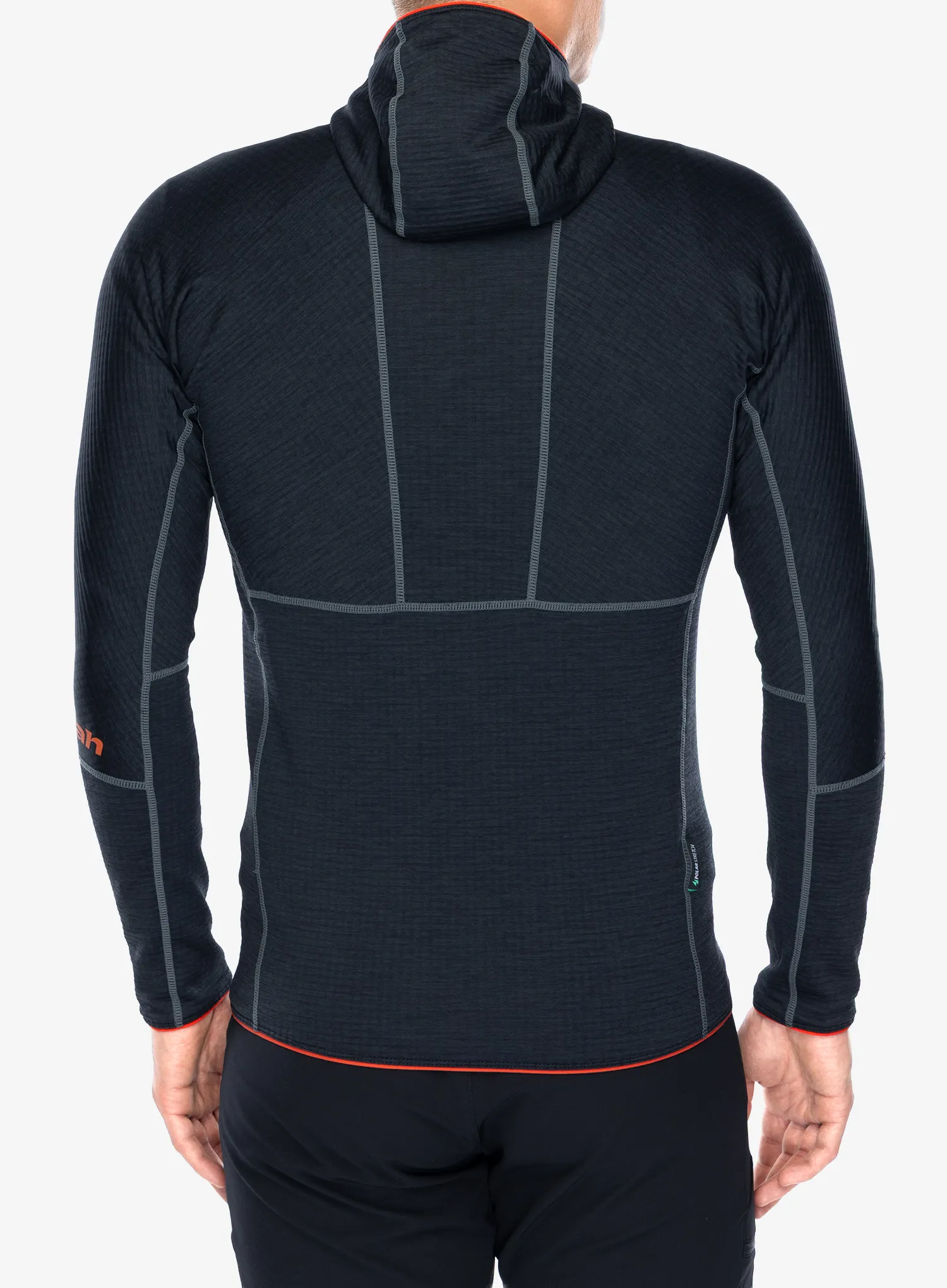 Džemperis su gobtuvu Hannah Niro Hoody - anthracite mel
