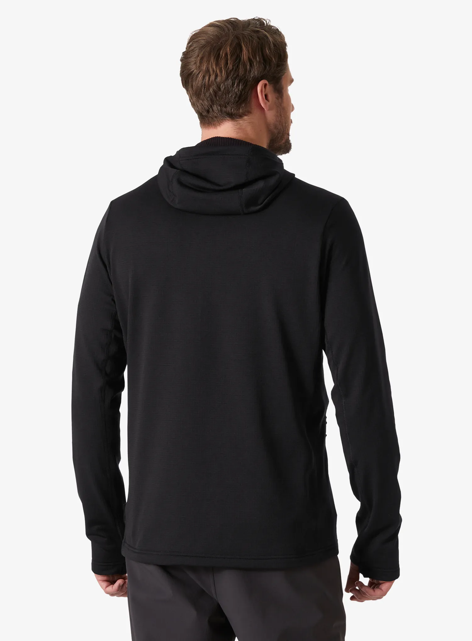 Džemperis su gobtuvu Helly Hansen Versalite Hooded Fleece Jacket - black